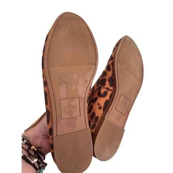 DV Dolce Vita Leopard Print Lace-Up Suede Desert Boots Womens Size 7.5 - Picture 6 of 10